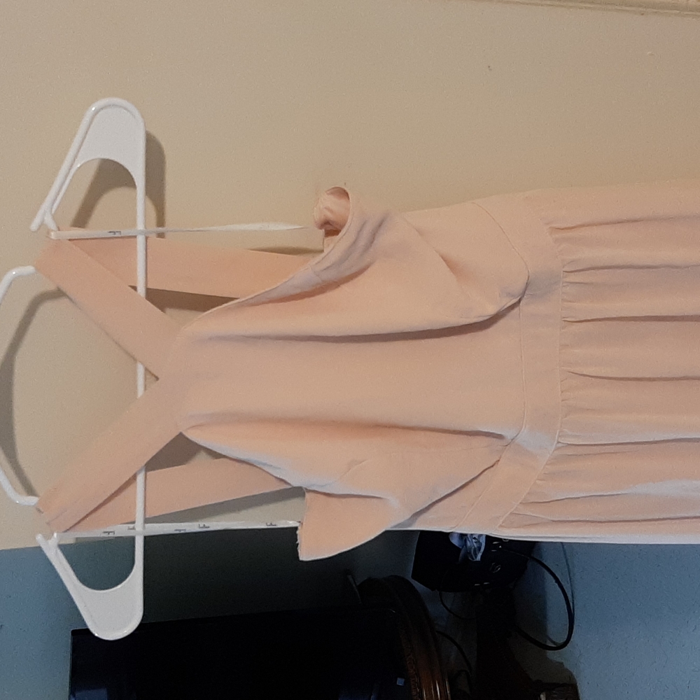 Bridesmaid/prom dress peach